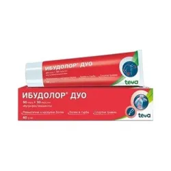 Ибудолор Дуо, Ibudolor Duo гел 60g при болка в мускулите и ставите