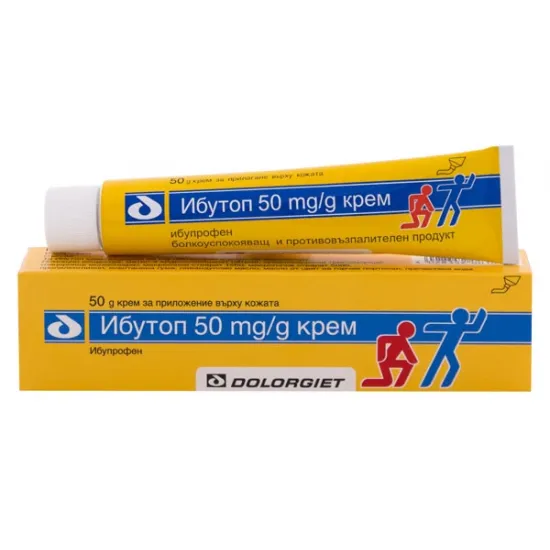 Ибутоп крем, Ibutop 50 mg/g cream 50g
