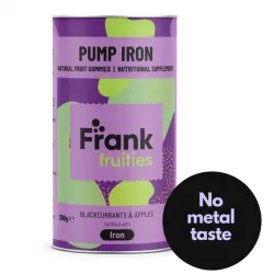 Желирани витамини с Желязо – Frank Fruities Pump Iron касис и ябълка – 200 гр.