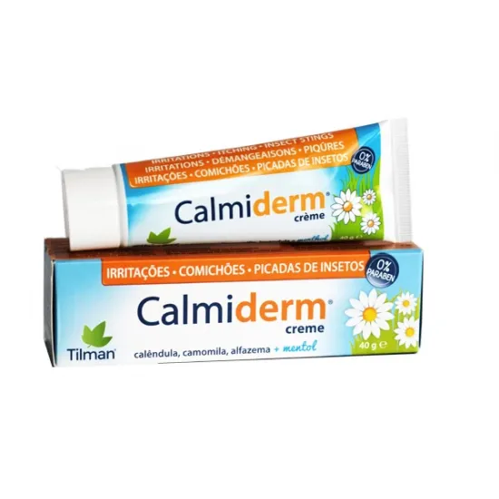 Калмидерм, Calmiderm крем 40g при кожни обриви, ухапвания и ужилвания от насекоми