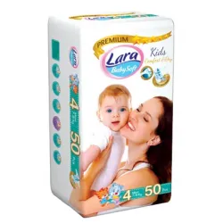 Лара премиум, Lara premium бебешки пелени 7-18 кг х 50