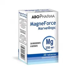 Магнефорс 250мг х 20 таблетки Abo Pharma