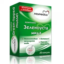МаксМедика Комплекс зеленоуста мида 30+10 капсули