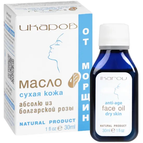 МАСЛО АНТИ ЕЙДЖ СУХА КОЖА 30 МЛ ИКАРОВ