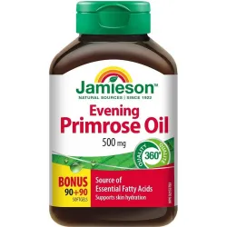 Джеймисън Масло от вечерна иглика, 500 mg, 90 + 90 софтгел табл.