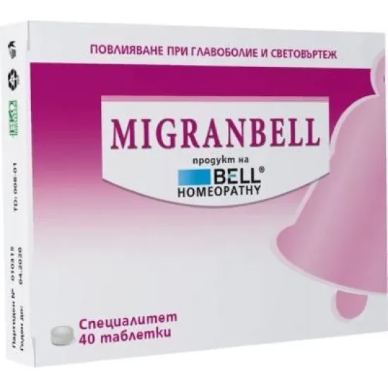 Мигранбел х40табл