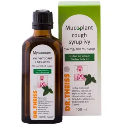 Мукоплант, Mucoplant експекторант с бръшлян сироп 100 мл 