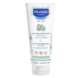 Mustela гел шампоан 2в1 за коса и тяло 200мл