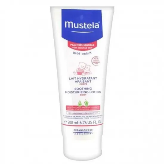 Mustela лосион за тяло за чувствителна кожа 200 мл