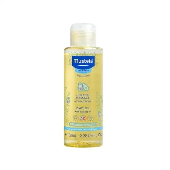 Mustela масажно олио за бебета 100 мл