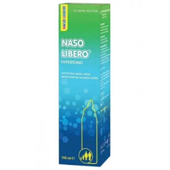 Назо Либеро хипертоничен назален спрей 100ml