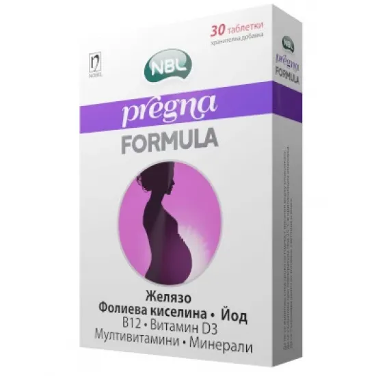НБЛ Прегна Формула 30 таблетки