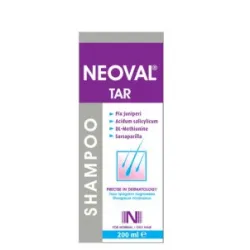 Неовал Тар / Neoval Tar ш-н п/в псориазис и себореен дерматит 125мл Неовал Тар / Neoval Tar ш-н п/в псориазис и себореен дерматит 125мл