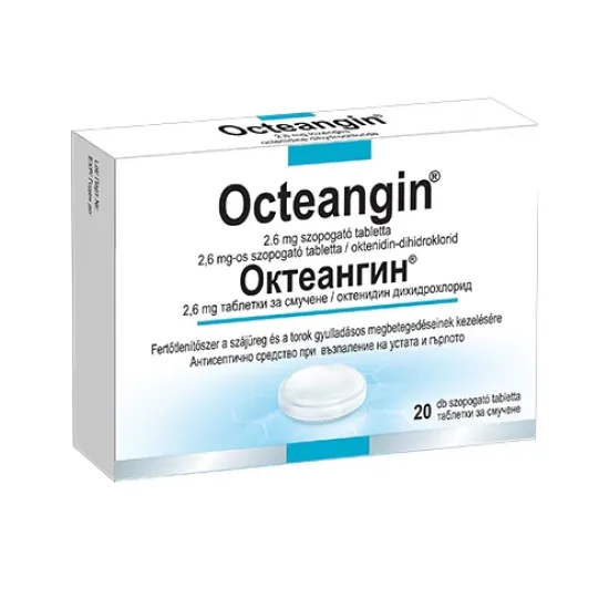 Октеангин 2,6 mg таблетки за смучене х20