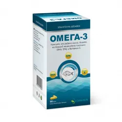 Омега-3 желатинови капсули x 90 Дансон