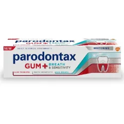 Parodontax Whitening, Gum+ Breath & Sensitivity пз 75 мл