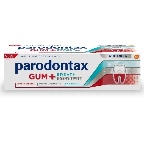 Parodontax Whitening, Gum+ Breath & Sensitivity пз 75 мл Parodontax Whitening, Gum+ Breath & Sensitivity пз 75 мл
