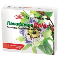Пасифлора Релакс 275mg меки капсули х30 хранителна добавка