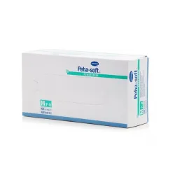 Peha Soft латексови ръкавици р-р M 100 бр