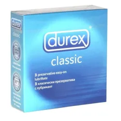Презервативи Durex classic x 3