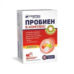 Пробиен В-Комплекс х10 капсули, Фортекс