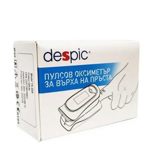 ПУЛСОВ ОКСИМЕТЪР ЗА ВЪРХА НА ПРЪСТА YK-83A