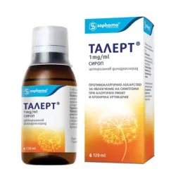 Талерт, Talert сироп 1 mg/ml 120 ml