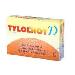 Тайлол хот Д, Tylol hot D сашети х12 за диабетици