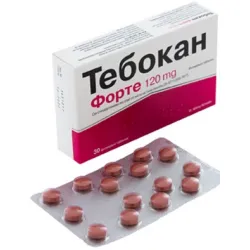Тебокан Форте, Tebokan Forte 120mg 30 филм. таблетки