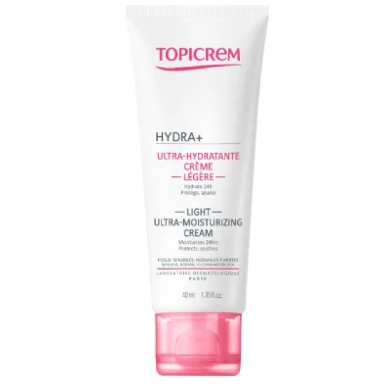 Topicrem HYDRA+ Light Ultra Moisturizing Cream  40мл