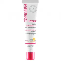 Topicrem Hydra+ оцветен крем за лице SPF 50 + 40 мл
