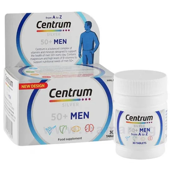 Центрум за мъже Силвър 50+ х 30табл., Centrum Silver
