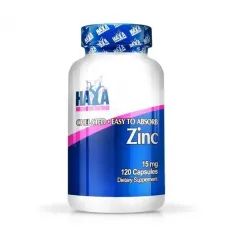 ЦИНК 15МГ X 120 КАПСУЛИ HAYA LABS