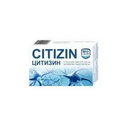 Цитизин, Citizin 250 мг 30 таблетки
