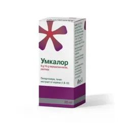 Умкалор, Umckalor капки за деца при остри бронхити и синузити 20 мл
