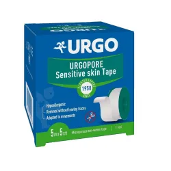 Urgo Urgopore хипоалергенен лейкопласт 5м х 5см