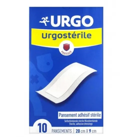 Урго, Urgosterile стерилен пластир 20см/ 10см х 10 броя