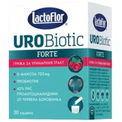 UroBiotic Forte, 30 сашета, Lactoflor