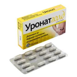Уронат голд, Uronat gold 15 капсули