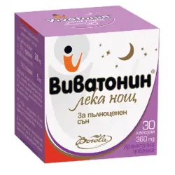 Виватонин Лека нощ 360mg x30капсули при безсъние