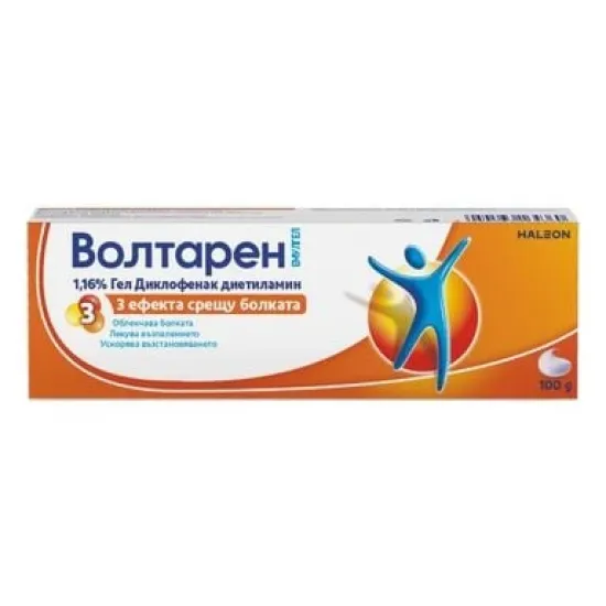 Волтарен емулгел, Voltaren emulgel гел 1.16% 100g