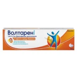 Волтарен емулгел, Voltaren emulgel гел 1.16% 50g