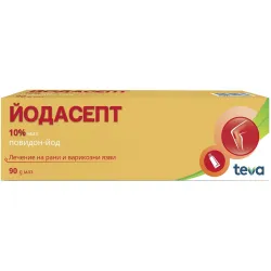 Йодасепт, Jodasept 10% маз 90гр.